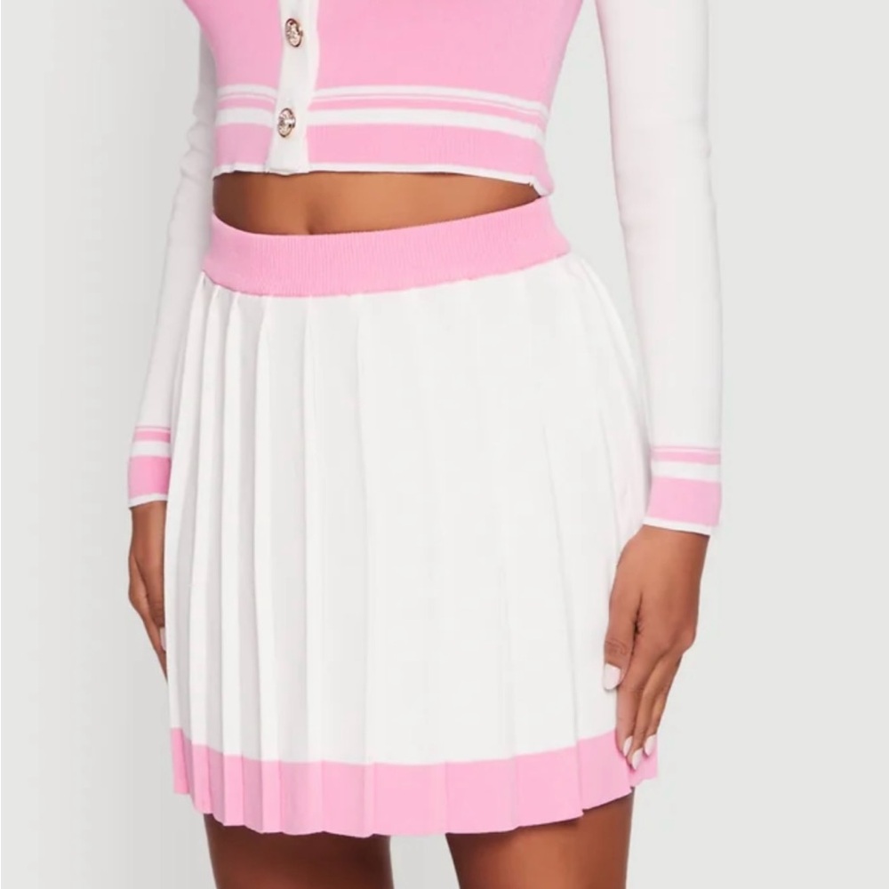 Tennis sweater skirt set for a night out for fun